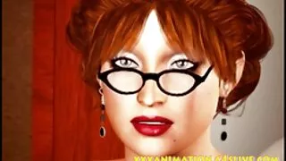 Nasty girl à la peau de lait souffle et baise à quatre pattes